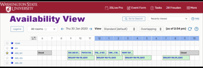 Availability View in 25Live