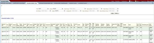 schedule builder