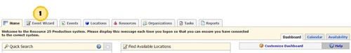 Event Wizard Tab