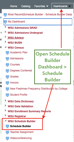 Location of Schedule Builder Dashboard in OBIEE