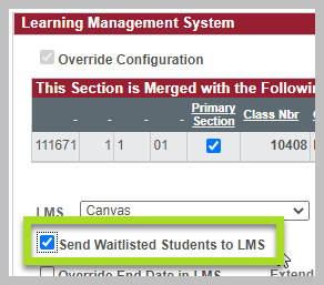 LMS Waitlist