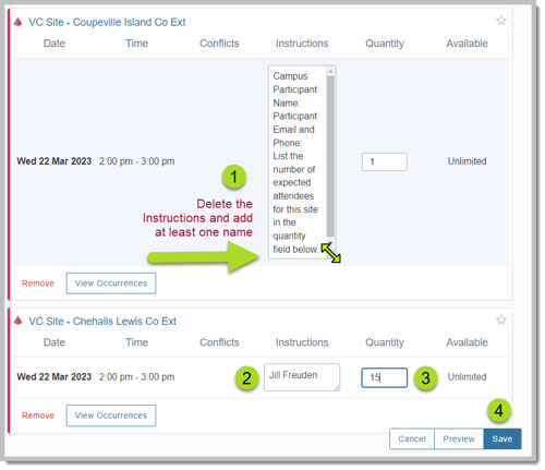 VCSite configuration